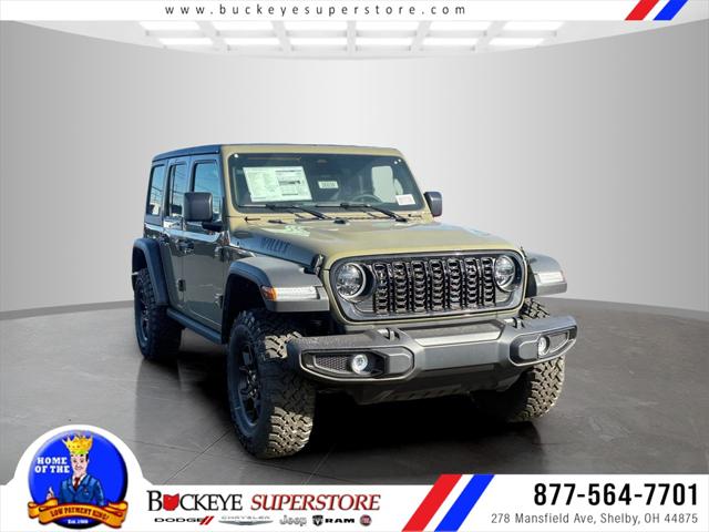 2026 Jeep Wrangler WRANGLER 4-DOOR WILLYS 2026 Jeep Wrangler WRANGLER 4-DOOR WILLYS