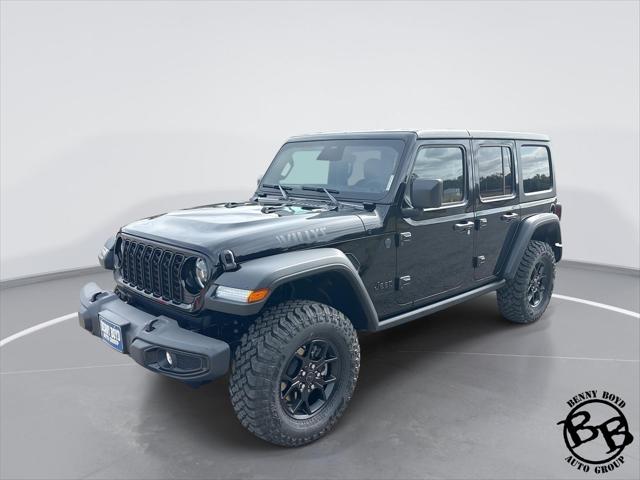 2026 Jeep Wrangler WRANGLER 4-DOOR WILLYS 2026 Jeep Wrangler WRANGLER 4-DOOR WILLYS