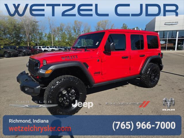 2026 Jeep Wrangler WRANGLER 4-DOOR WILLYS 2026 Jeep Wrangler WRANGLER 4-DOOR WILLYS