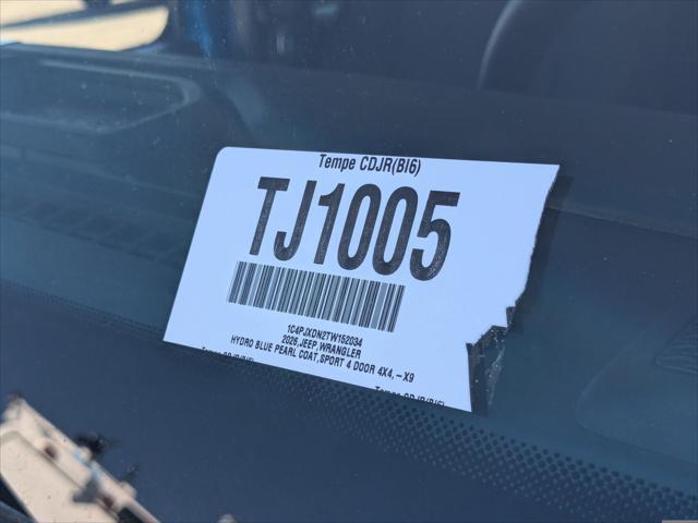 2026 Jeep Wrangler Sport