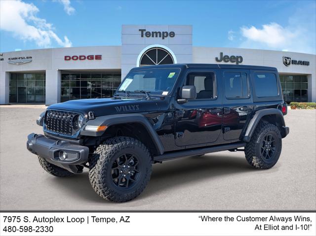 2026 Jeep Wrangler WRANGLER 4-DOOR WILLYS 2026 Jeep Wrangler WRANGLER 4-DOOR WILLYS