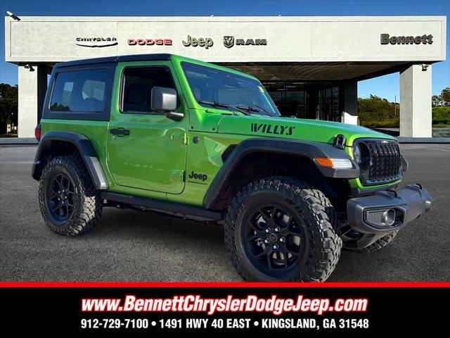 2026 Jeep Wrangler WRANGLER 2-DOOR WILLYS 2026 Jeep Wrangler WRANGLER 2-DOOR WILLYS