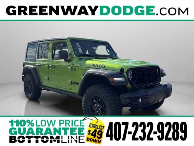 2026 Jeep Wrangler WRANGLER 4-DOOR WILLYS