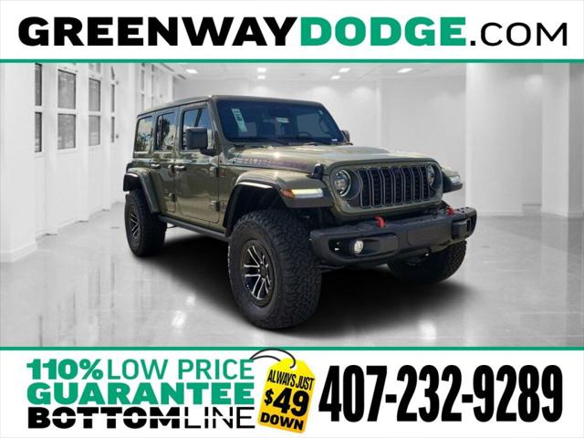 2026 Jeep Wrangler WRANGLER 4-DOOR RUBICON X 2026 Jeep Wrangler WRANGLER 4-DOOR RUBICON X