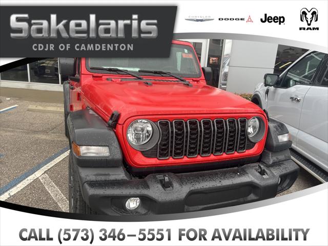 2026 Jeep Wrangler WRANGLER 4-DOOR SPORT S 2026 Jeep Wrangler WRANGLER 4-DOOR SPORT S