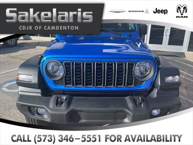 2026 Jeep Wrangler WRANGLER 4-DOOR SPORT S 2026 Jeep Wrangler WRANGLER 4-DOOR SPORT S