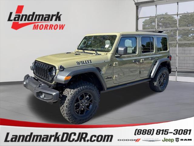 2026 Jeep Wrangler WRANGLER 4-DOOR WILLYS 2026 Jeep Wrangler WRANGLER 4-DOOR WILLYS