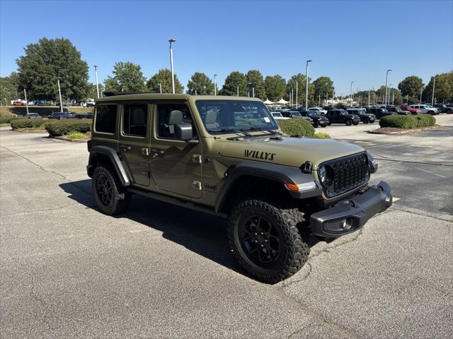 2026 Jeep Wrangler WRANGLER 4-DOOR WILLYS 2026 Jeep Wrangler WRANGLER 4-DOOR WILLYS