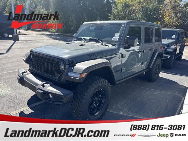 2026 Jeep Wrangler WRANGLER 4-DOOR WILLYS 2026 Jeep Wrangler WRANGLER 4-DOOR WILLYS