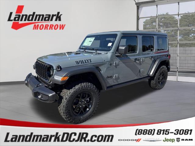 2026 Jeep Wrangler WRANGLER 4-DOOR WILLYS 2026 Jeep Wrangler WRANGLER 4-DOOR WILLYS