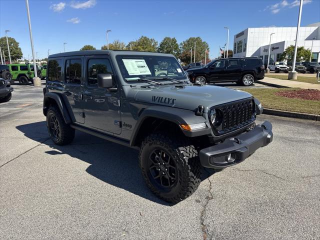 2026 Jeep Wrangler WRANGLER 4-DOOR WILLYS 2026 Jeep Wrangler WRANGLER 4-DOOR WILLYS
