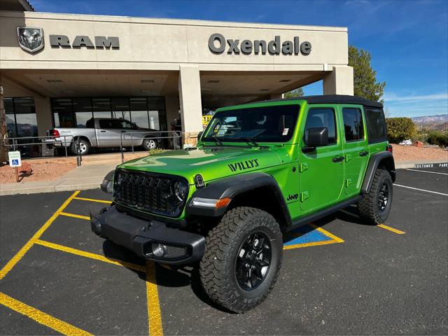 2026 Jeep Wrangler WRANGLER 4-DOOR WILLYS 2026 Jeep Wrangler WRANGLER 4-DOOR WILLYS