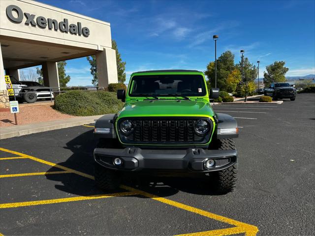 2026 Jeep Wrangler WRANGLER 4-DOOR WILLYS 2026 Jeep Wrangler WRANGLER 4-DOOR WILLYS