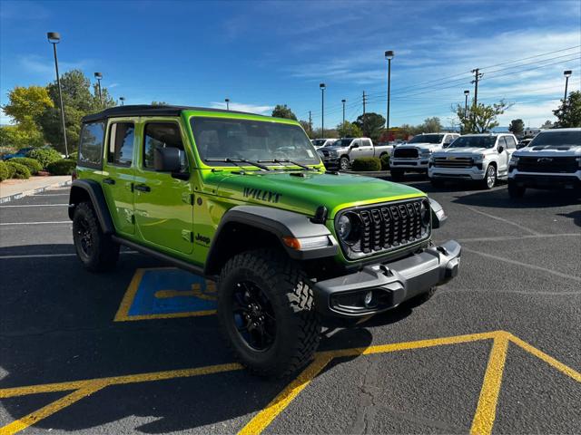 2026 Jeep Wrangler WRANGLER 4-DOOR WILLYS 2026 Jeep Wrangler WRANGLER 4-DOOR WILLYS