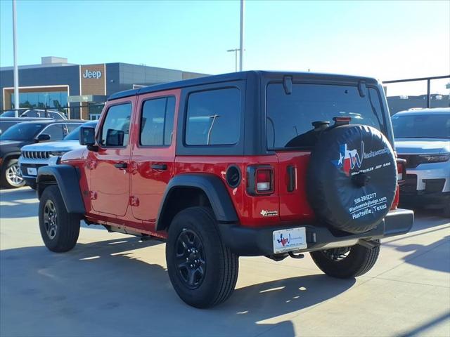 2026 Jeep Wrangler WRANGLER 4-DOOR SPORT 2026 Jeep Wrangler WRANGLER 4-DOOR SPORT