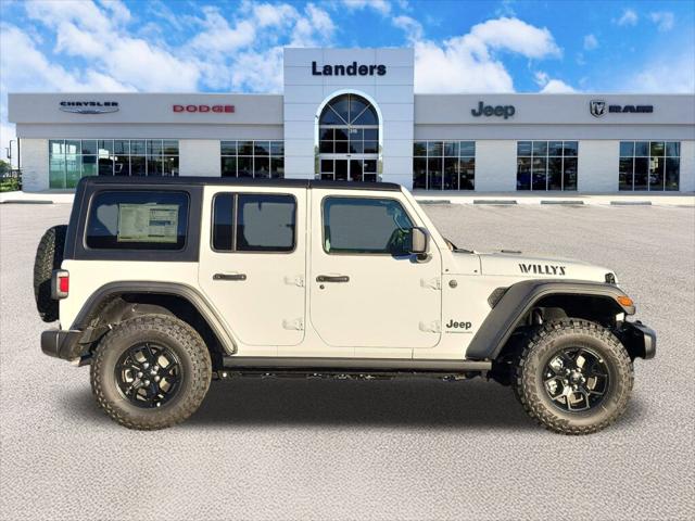 2026 Jeep Wrangler WRANGLER 4-DOOR WILLYS 2026 Jeep Wrangler WRANGLER 4-DOOR WILLYS