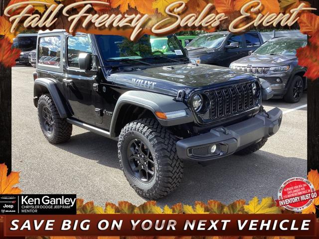 2026 Jeep Wrangler WRANGLER 2-DOOR WILLYS 2026 Jeep Wrangler WRANGLER 2-DOOR WILLYS