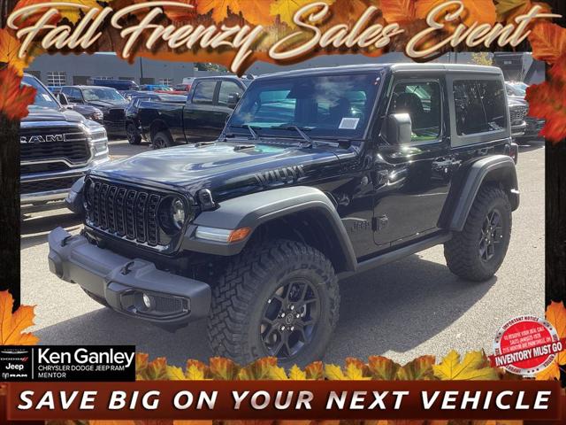 2026 Jeep Wrangler WRANGLER 2-DOOR WILLYS 2026 Jeep Wrangler WRANGLER 2-DOOR WILLYS