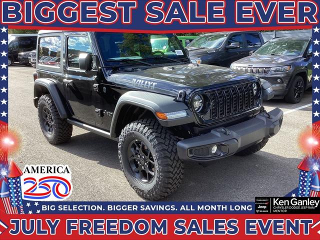 2026 Jeep Wrangler Willys for sale near Mentor, OH