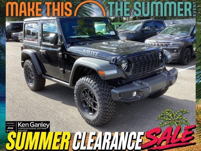 2026 Jeep Wrangler 2-Door Willys 4x4 for sale in Mentor, OH