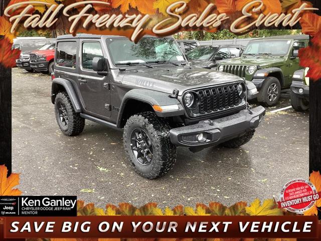 2026 Jeep Wrangler WRANGLER 2-DOOR WILLYS 2026 Jeep Wrangler WRANGLER 2-DOOR WILLYS