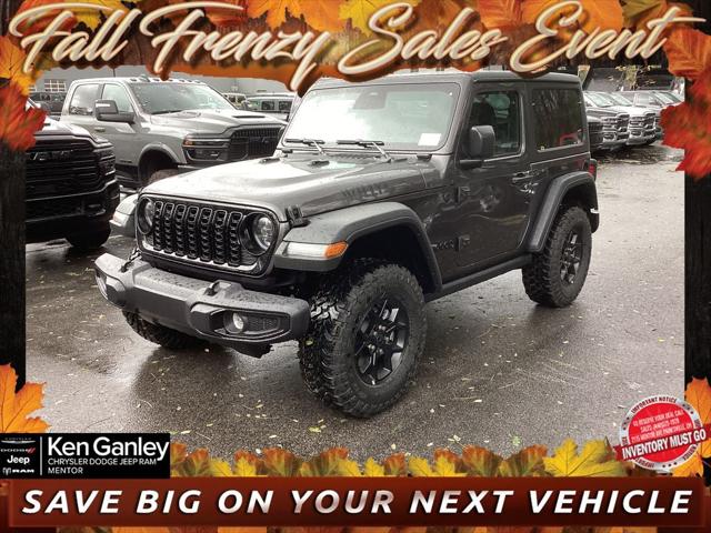 2026 Jeep Wrangler WRANGLER 2-DOOR WILLYS 2026 Jeep Wrangler WRANGLER 2-DOOR WILLYS