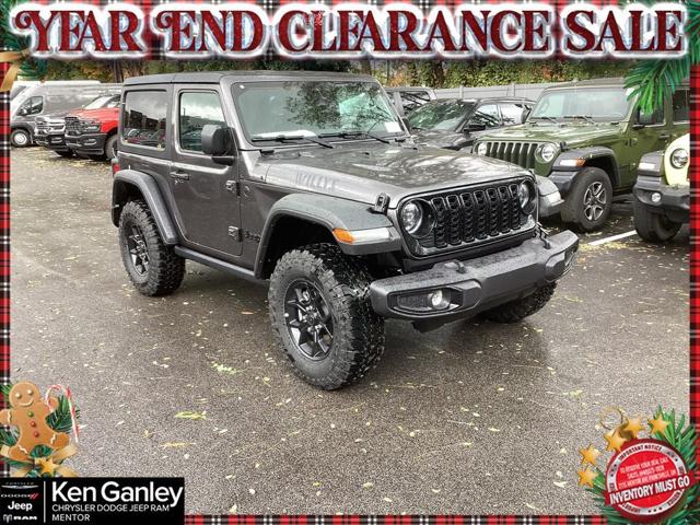 2026 Jeep Wrangler WRANGLER 2-DOOR WILLYS 2026 Jeep Wrangler WRANGLER 2-DOOR WILLYS