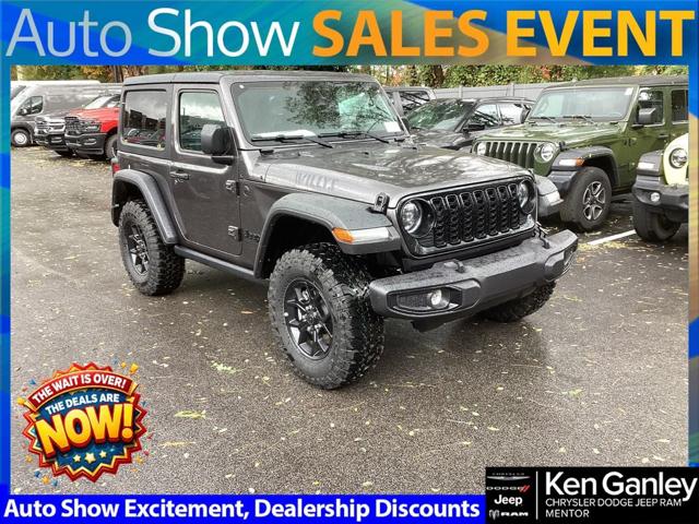 2026 Jeep Wrangler WRANGLER 2-DOOR WILLYS 2026 Jeep Wrangler WRANGLER 2-DOOR WILLYS