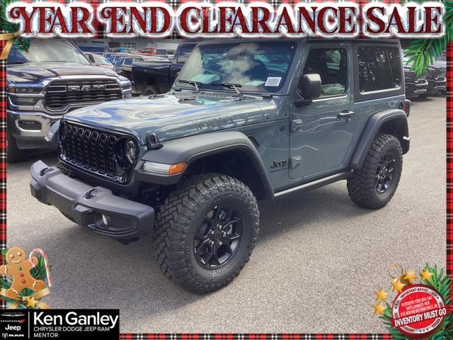 2026 Jeep Wrangler WRANGLER 2-DOOR WILLYS