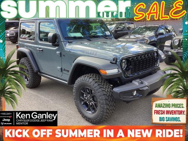 2026 Jeep Wrangler Willys for sale in Mentor, OH