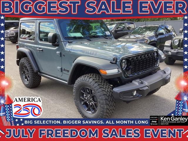 2026 Jeep Wrangler Willys for sale in Mentor, OH