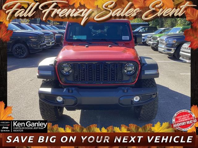 2026 Jeep Wrangler WRANGLER 4-DOOR WILLYS 2026 Jeep Wrangler WRANGLER 4-DOOR WILLYS