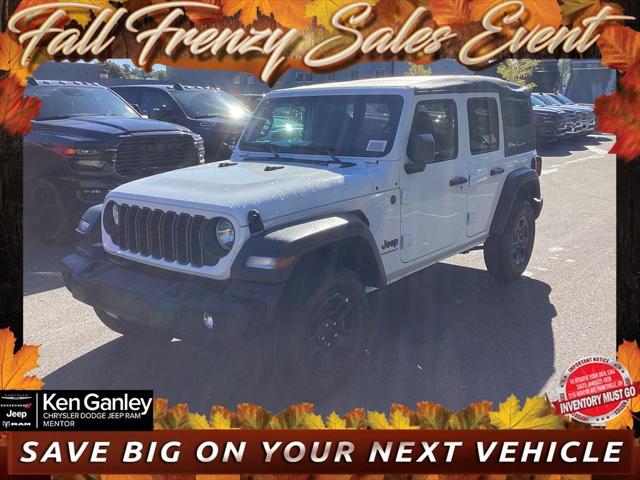 2026 Jeep Wrangler WRANGLER 4-DOOR SPORT