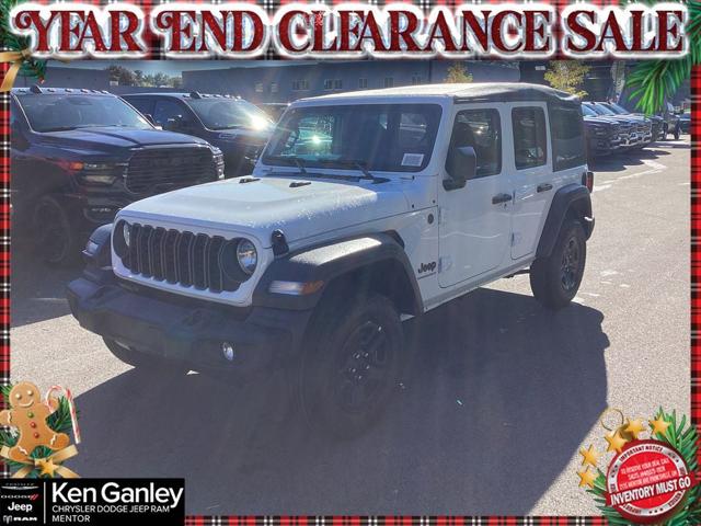 2026 Jeep Wrangler WRANGLER 4-DOOR SPORT