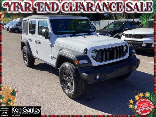 2026 Jeep Wrangler WRANGLER 4-DOOR SPORT 2026 Jeep Wrangler WRANGLER 4-DOOR SPORT