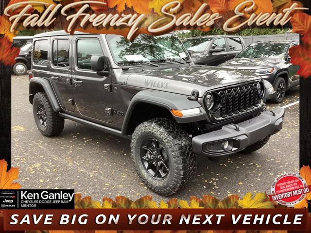 2026 Jeep Wrangler WRANGLER 4-DOOR WILLYS 2026 Jeep Wrangler WRANGLER 4-DOOR WILLYS
