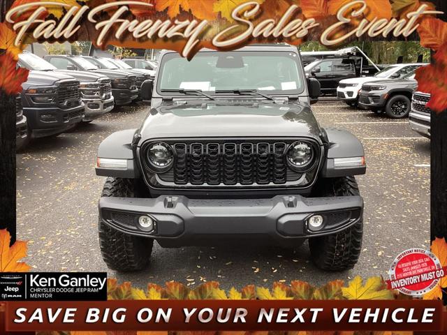 2026 Jeep Wrangler WRANGLER 4-DOOR WILLYS 2026 Jeep Wrangler WRANGLER 4-DOOR WILLYS