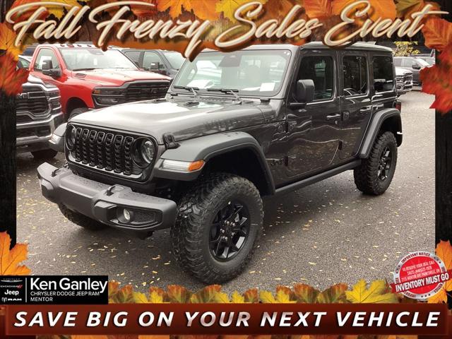 2026 Jeep Wrangler WRANGLER 4-DOOR WILLYS 2026 Jeep Wrangler WRANGLER 4-DOOR WILLYS