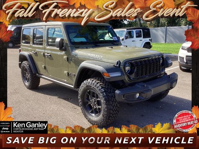 2026 Jeep Wrangler WRANGLER 4-DOOR WILLYS 2026 Jeep Wrangler WRANGLER 4-DOOR WILLYS