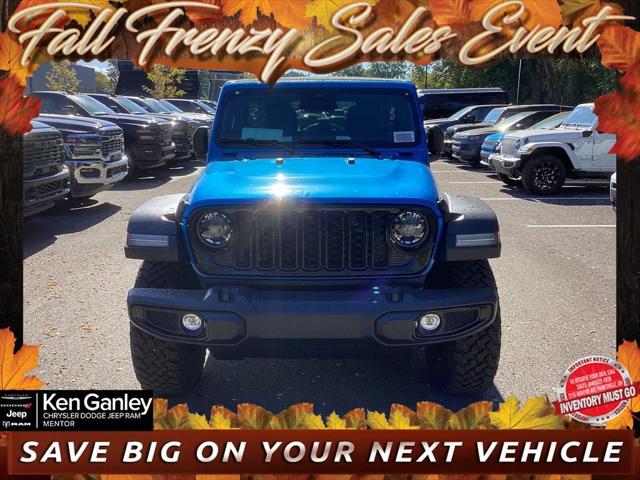 2026 Jeep Wrangler WRANGLER 4-DOOR WILLYS 2026 Jeep Wrangler WRANGLER 4-DOOR WILLYS