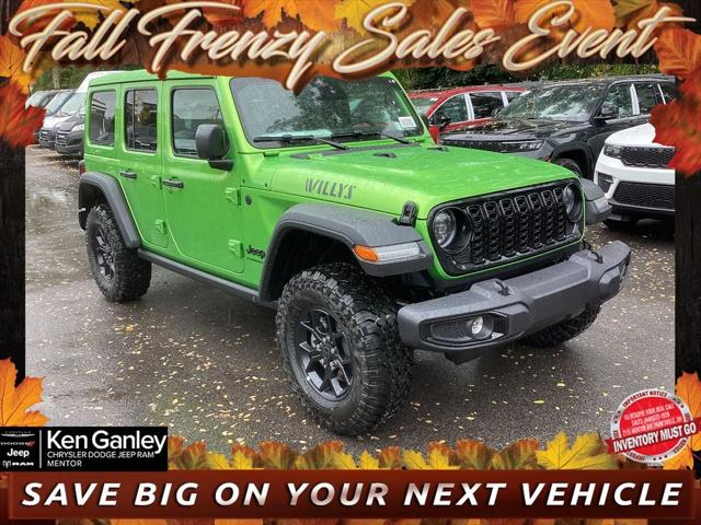 2026 Jeep Wrangler WRANGLER 4-DOOR WILLYS