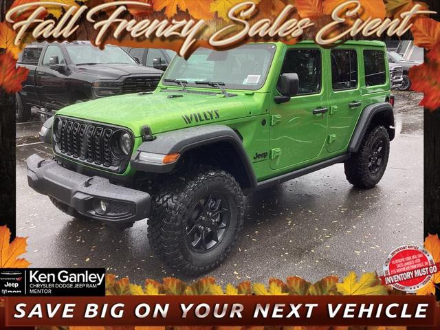 2026 Jeep Wrangler WRANGLER 4-DOOR WILLYS