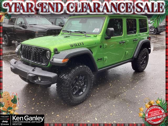 2026 Jeep Wrangler WRANGLER 4-DOOR WILLYS