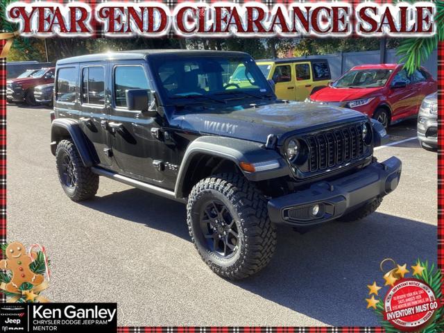 2026 Jeep Wrangler WRANGLER 4-DOOR WILLYS