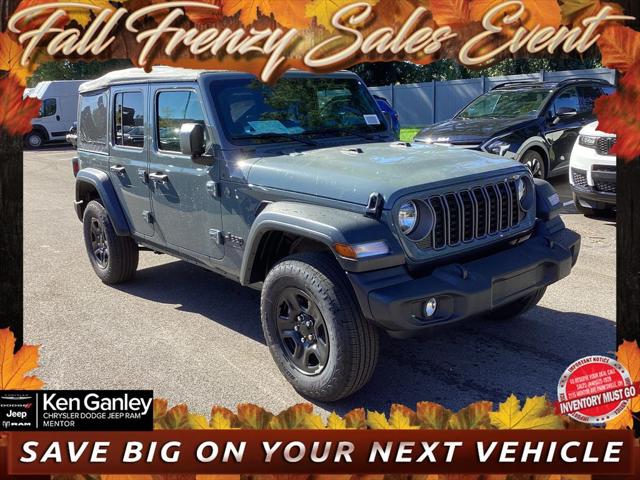 2026 Jeep Wrangler WRANGLER 4-DOOR SPORT 2026 Jeep Wrangler WRANGLER 4-DOOR SPORT