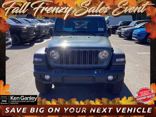 2026 Jeep Wrangler WRANGLER 4-DOOR SPORT 2026 Jeep Wrangler WRANGLER 4-DOOR SPORT