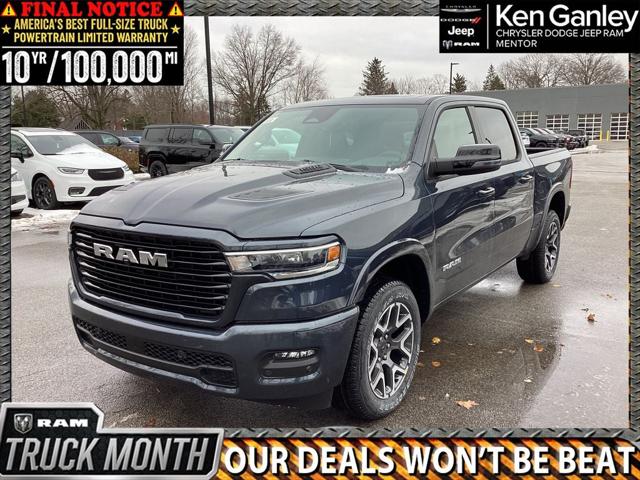 2026 RAM Ram 1500 RAM 1500 LARAMIE CREW CAB 4X4 57 BOX