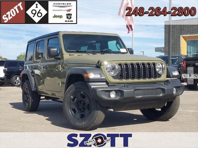 2026 Jeep Wrangler WRANGLER 4-DOOR SPORT