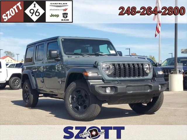 2026 Jeep Wrangler WRANGLER 4-DOOR SPORT 2026 Jeep Wrangler WRANGLER 4-DOOR SPORT