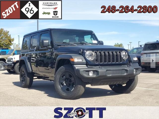 2026 Jeep Wrangler WRANGLER 4-DOOR SPORT 2026 Jeep Wrangler WRANGLER 4-DOOR SPORT